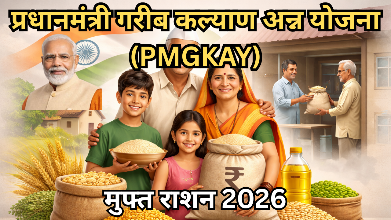 Pradhan Mantri Garib Kalyan Anna Yojana/प्रधानमंत्री गरीब कल्याण अन्न योजना (PMGKAY)