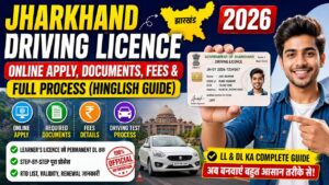 Jharkhand Driving Licence 2026