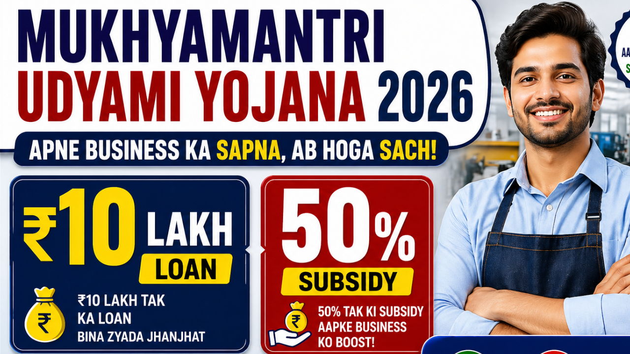Mukhyamantri Udyami Yojana 2026
