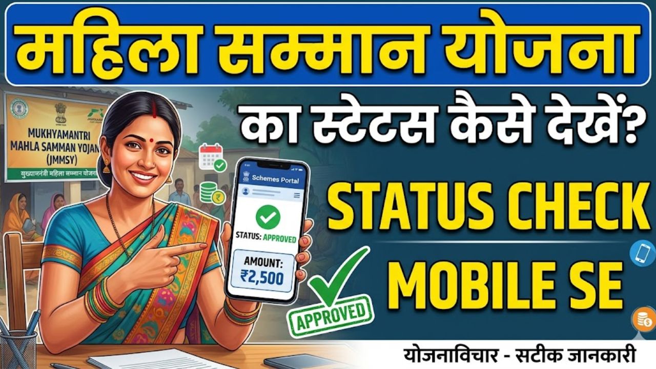 Mahila Samman Yojana Ka Status Kaise Check Karein?