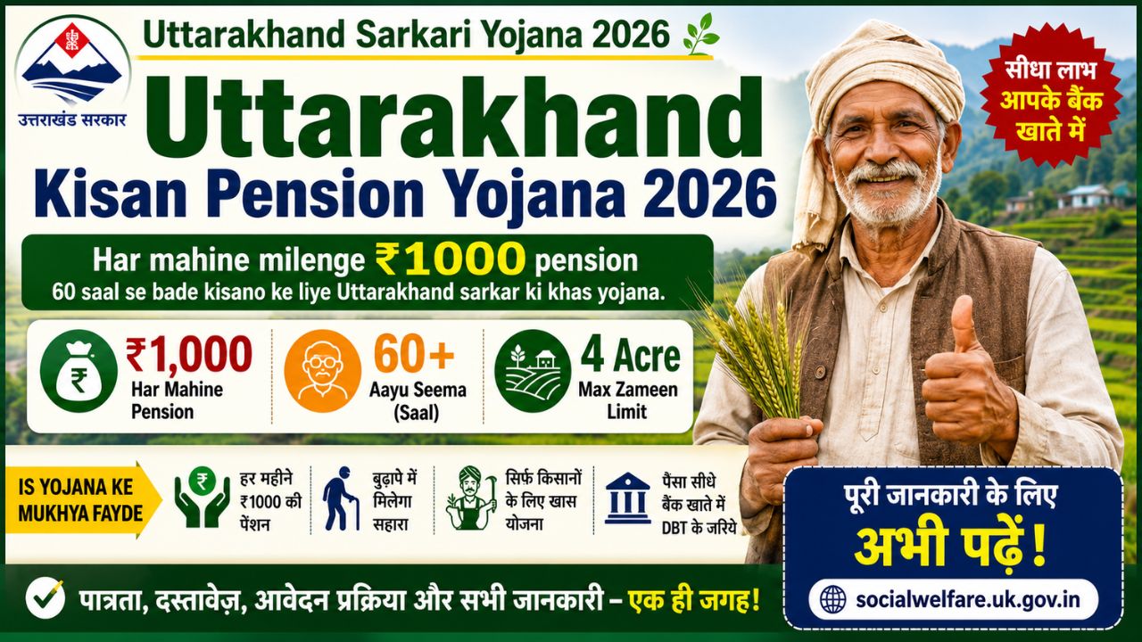 Uttarakhand Kisan Pension Yojana