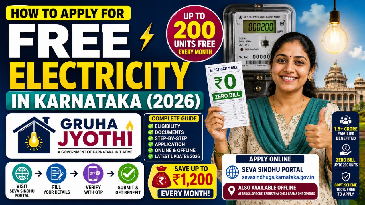 How to Apply for Free Electricity in Karnataka